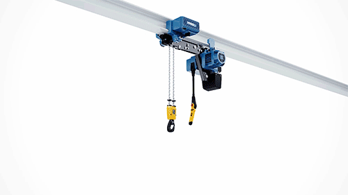KLDC travelling hoist for big bags video