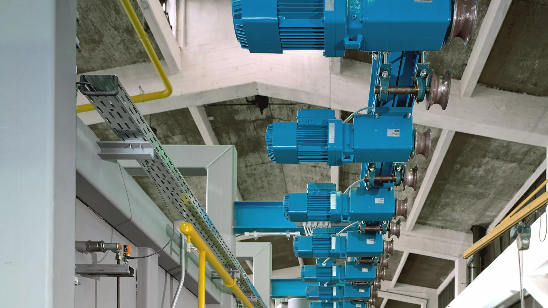 Helical geared motors