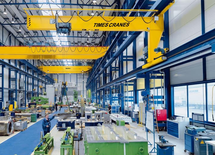 EKWK wall-mounted travelling cranes