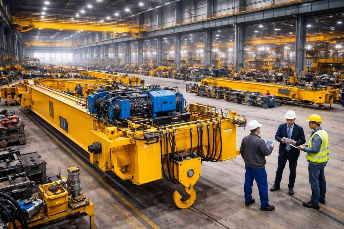 Inside the Workshop of a Leading EOT Crane Manufacturer