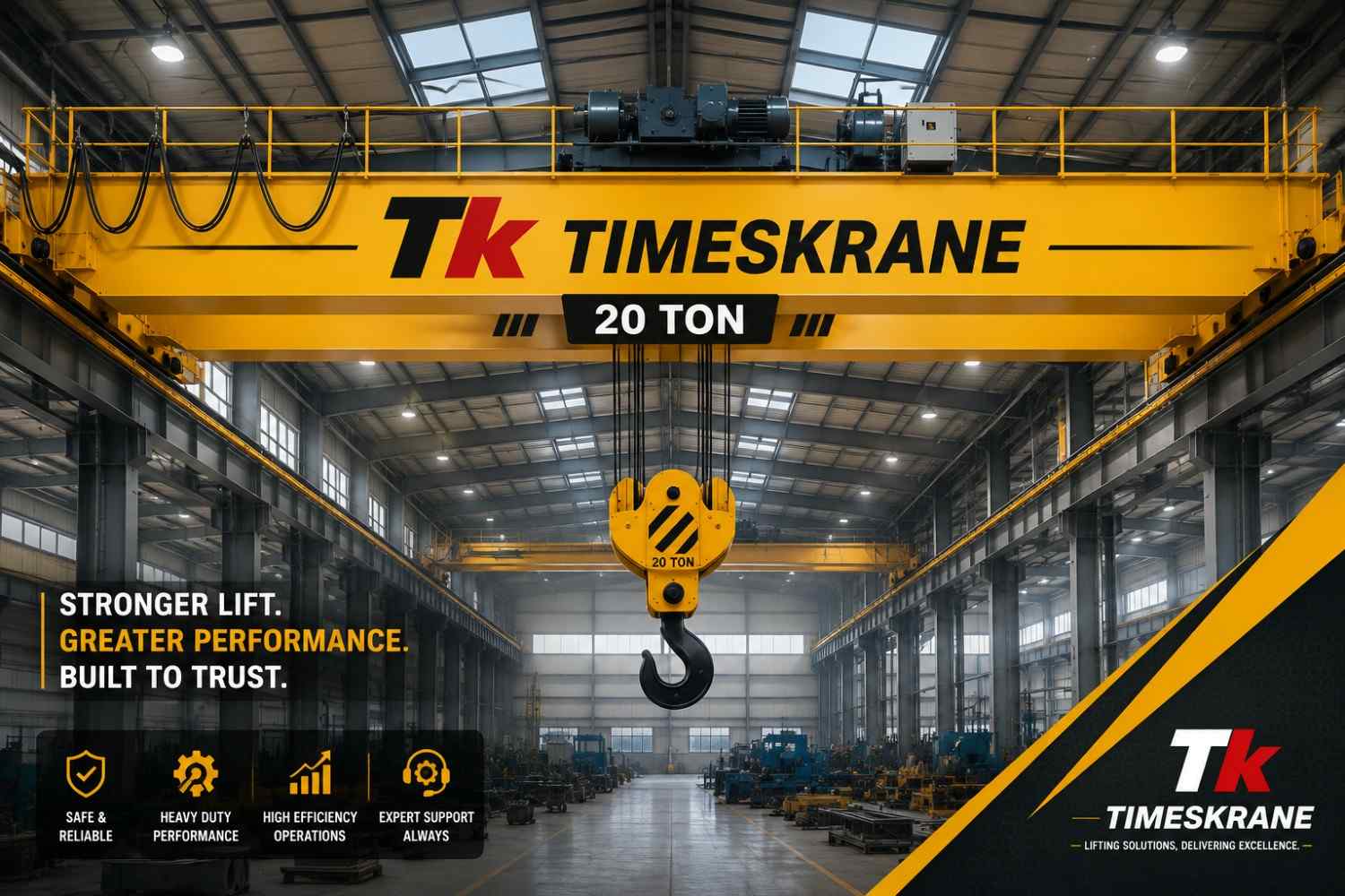 20 Ton Overhead Crane