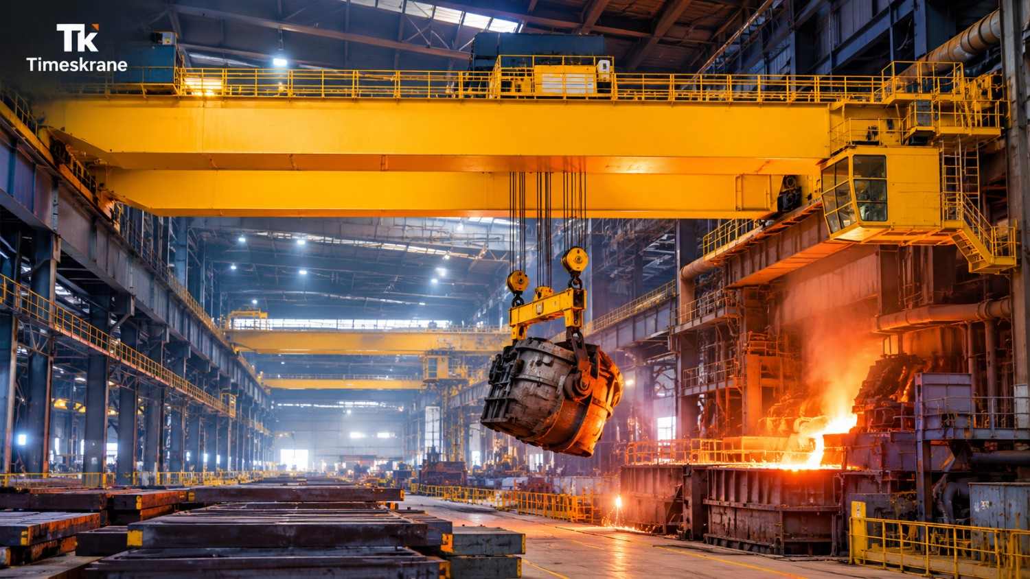 Heavy Duty Crane for Steel Plant