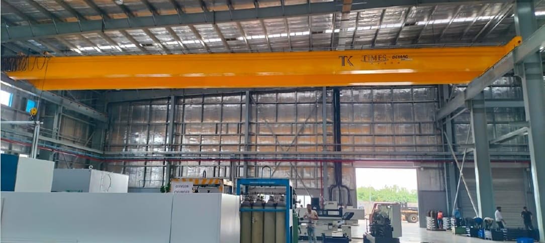 12.5 Ton EKKE Single Girder Overhead Crane