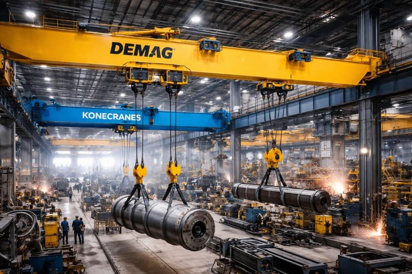 DEMAG & KONE Cranes: Trusted Power for Every Industry