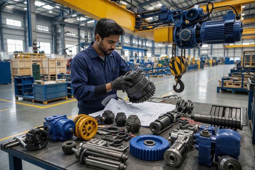 A Complete Guide to Demag Crane Spare Parts and Their Uses