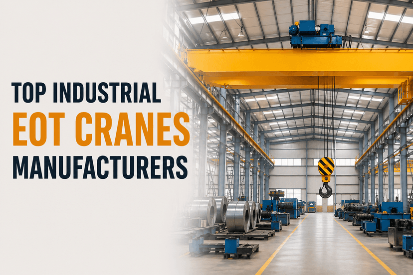 Top Industrial EOT Cranes Manufacturers Deliver Lasting Value