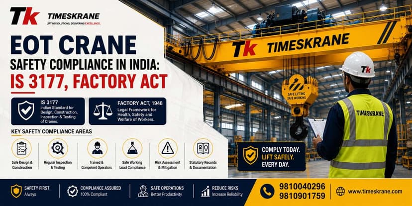 EOT Crane Safety Compliance in India