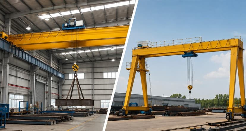 EOT Crane vs Gantry Crane: Which One Does Your Factory Actually Need?