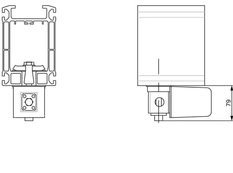 Trolley Stop Bolt